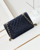 CHANEL 24A Waxed Tofu Bag AS4686 Large 17x25x8cm