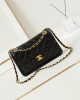 CHANEL 24A Waxed Tofu Bag AS4687 Medium 14.5x22.5x7cm