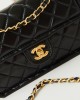 CHANEL 24A Waxed Tofu Bag AS4687 Medium 14.5x22.5x7cm