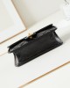 CHANEL 24A Waxed Tofu Bag AS4687 Medium 14.5x22.5x7cm