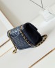 CHANEL 24A Waxed Tofu Bag AS4687 Medium 14.5x22.5x7cm