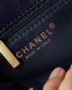 CHANEL 24A Waxed Tofu Bag AS4687 Medium 14.5x22.5x7cm