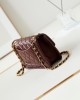 CHANEL 24A Waxed Tofu Bag AS4687 Medium 14.5x22.5x7cm