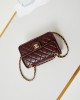 CHANEL 24A Waxed Tofu Bag AS4687 Medium 14.5x22.5x7cm