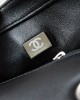 CHANEL 24A Houndstooth Diamond CF Bag AS4297 13x21x8cm