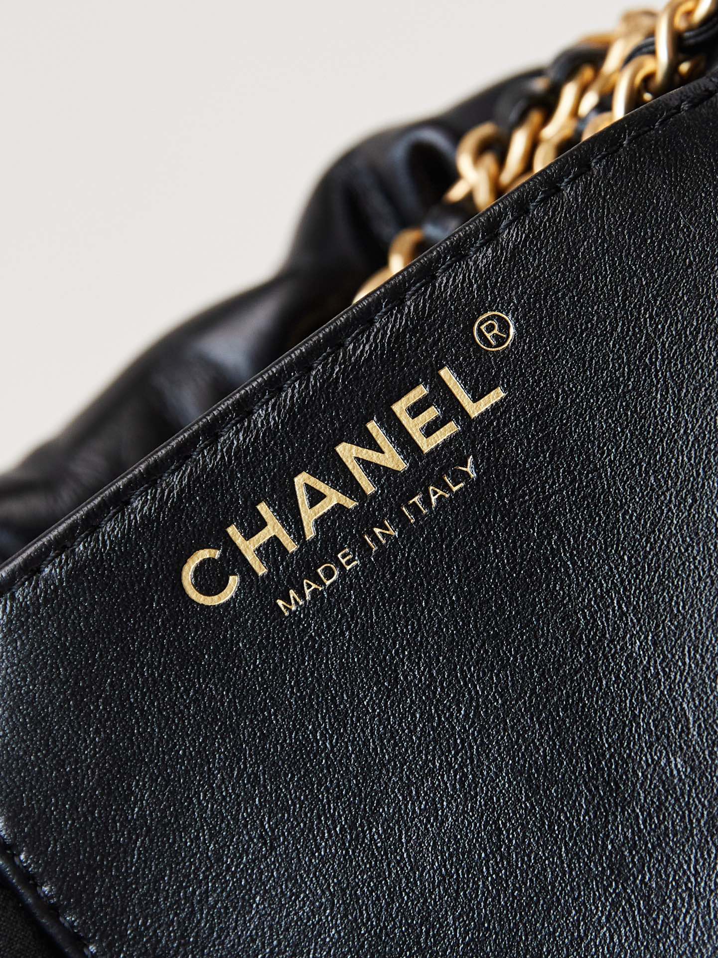 CHANEL 24A Mini Garbage Bag AS3980 19x20x6cm