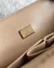 CHANEL 23cm Small Apricot French Lychee Bag 23cm