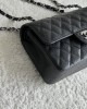 CHANEL 25cm Small Black French Lychee Bag