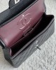 CHANEL 25cm Small Black French Lychee Bag