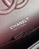 CHANEL 25cm Medium Black French Lychee Bag