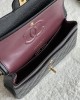 CHANEL 25cm Medium Black French Lychee Bag