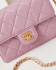 CHANEL 24 AW Embroidery Hijab Bag 15x20x4cm