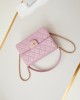 CHANEL 24 AW Embroidery Hijab Bag 16x23x5cm