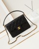 CHANEL 24 AW Embroidery Hijab Bag 16x23x5cm