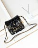 CHANEL 24A Mini Garbage Bag AS3980 19x20x6cm