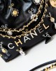 CHANEL 24A Mini Garbage Bag AS3980 19x20x6cm