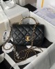 CHANEL Letter Woven Flap Bag AS4808 13x19x5.5cm