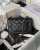 CHANEL Letter Woven Flap Bag AS4808 13x19x5.5cm