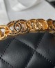 CHANEL Letter Woven Flap Bag AS4808 13x19x5.5cm