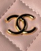 CHANEL 24P Enamel Buckle Hobo Heart Bag 13x20x4.5cm