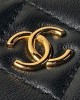 CHANEL 24P Enamel Buckle Hobo Love Bag AP3786 13x20x4.5cm