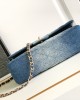 CHANEL 2.55 New Denim CF24s Bag 1112 Medium 25cm