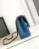 CHANEL 2.55 New Denim CF24s Bag 1112 Medium 25cm