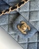 CHANEL New Denim CF24s Bag 1116 Small 20cm