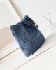 CHANEL 24P Denim Trash Bag AS3261 39x42x8cm