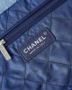 CHANEL 24S Denim Garbage Bag with Staples AS3260 35x37x7cm