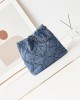 CHANEL 24P Denim Garbage Bag AS3260 35x37x7cm