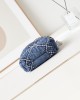 CHANEL 24P Denim Garbage Bag AS3980 20x19x6cm