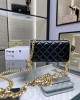 CHANEL 23P Box Bag Camellia Buckle AP3298Y8630