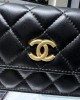 CHANEL 23P Box Bag Camellia Buckle AP3298Y8630