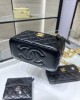 CHANEL 23P Box Bag Camellia Buckle AP3301