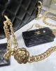 CHANEL 23P Box Bag Camellia Buckle AP3301