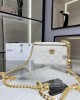 CHANEL 23P Box Bag Love Buckle Double C AP3204Y8700