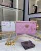 CHANEL 23P Box Bag Love Buckle Double C AP3204