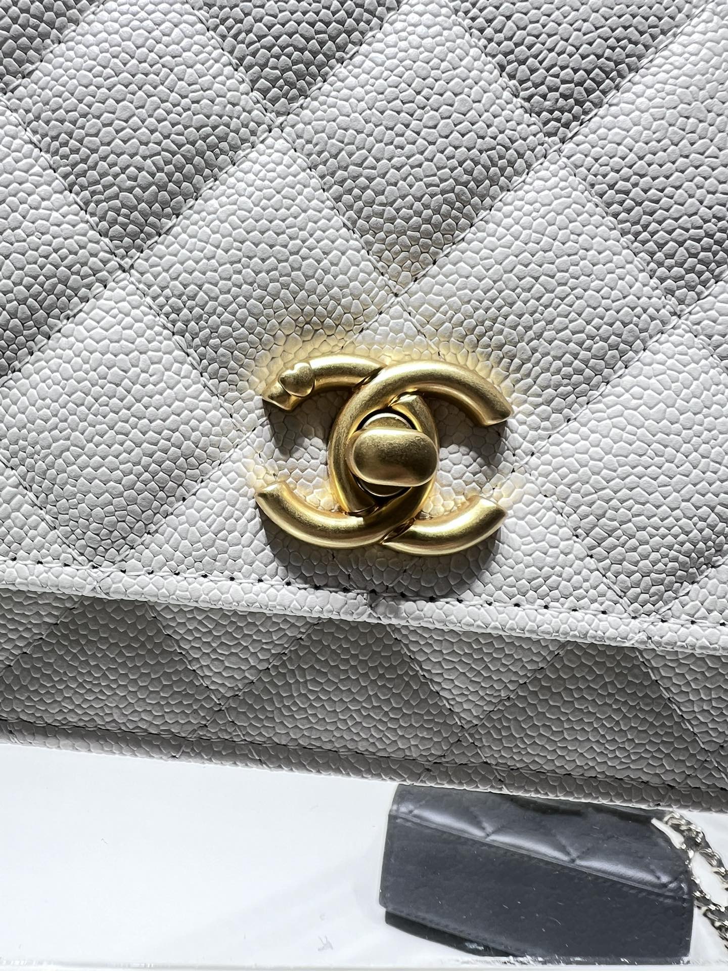 CHANEL 23P WOC Love Buckle Double C AP3201Y8740