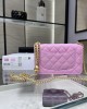 CHANEL 23P WOC Love Buckle Double C AP3201Y8740