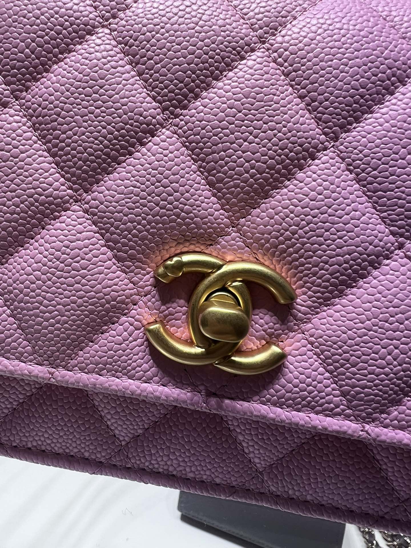 CHANEL 23P WOC Love Buckle Double C AP3201Y8740