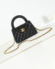 CHANEL 23K Kelly Handle Bag AS4416 13x19x7cm