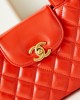 CHANEL 23K Kelly Handle Bag AS4416 13x19x7cm