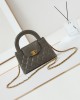 CHANEL 23K Kelly Handle Bag AS4416 13x19x7cm