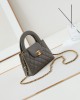 CHANEL 23K Kelly Handle Bag AS4416 13x19x7cm