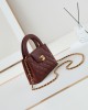 CHANEL 23K Kelly Handle Bag AS4416 13x19x7cm