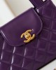 CHANEL 23K Kelly Handle Bag AS4416 13x19x7cm