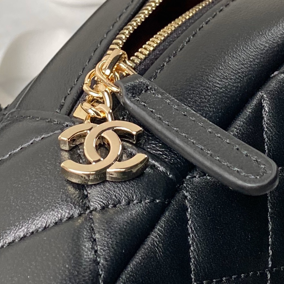 CHANEL 24c AP3573 Mini Sheepskin Backpack Bag 18x13x9cm