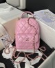 CHANEL 24c AP3573 Mini Sheepskin Backpack Bag 18x13x9cm