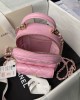 CHANEL 24c AP3573 Mini Sheepskin Backpack Bag 18x13x9cm